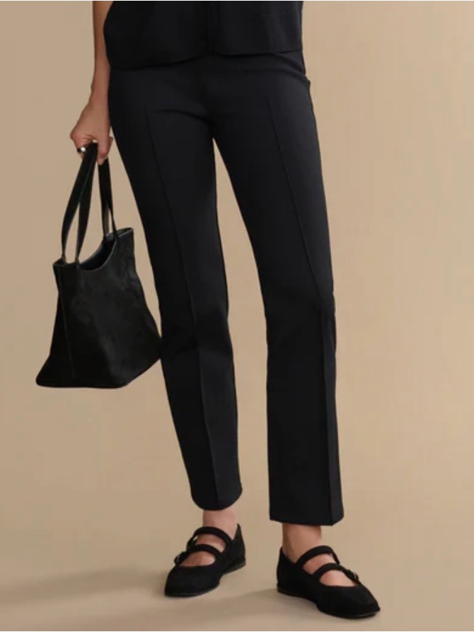 Jenni Kayne Forme Pant Black Size Small New Pull On High Rise
